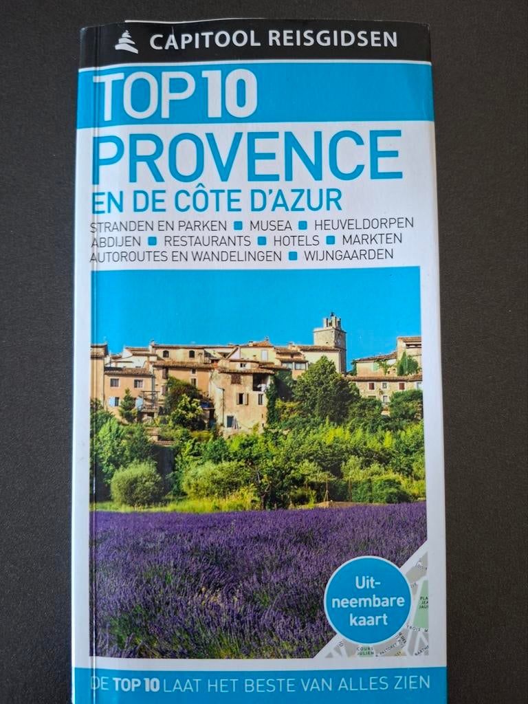 Capitool Reisgids Provence en Côte d'Azur met kaart, Boeken, Reisgidsen, Gelezen, Capitool, Europa, Ophalen of Verzenden