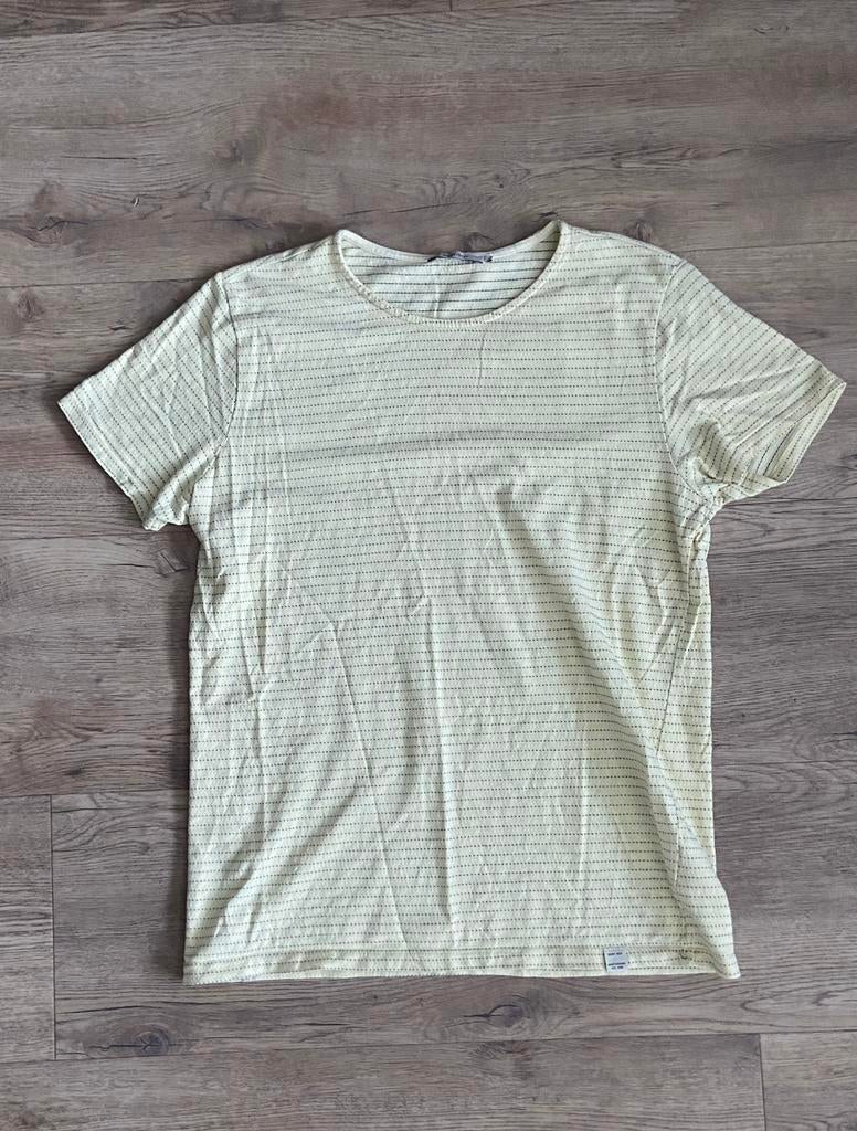 Sissy Boy | Heren shirt | Maat L | Gestreept | Geel, Kleding | Heren, Maat 52/54 (L), Geel, Ophalen of Verzenden, Zo goed als nieuw