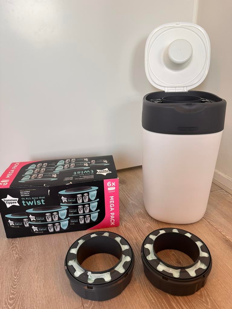 Tommee tippee luieremmer, Kinderen en Baby's, Badjes en Verzorging, Ophalen of Verzenden, Zo goed als nieuw, Luieremmer