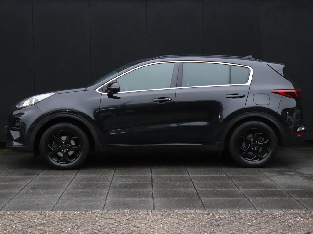 Kia Sportage 1.6 T-GDI Black Edition | LEDER | NAVI | TREKHA, Auto's, Gebruikt, 4 cilinders, Zwart, Origineel Nederlands