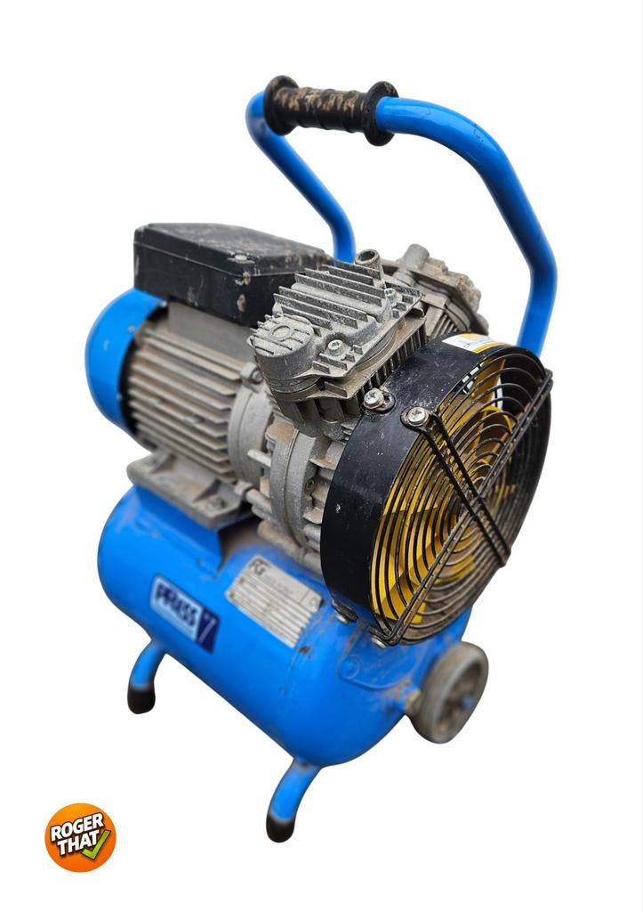 Krachtige Compressor 230V – 10 bar – DIRECT MEE TE NEMEN, Doe-het-zelf en Verbouw, Compressors, 100 liter of meer, Ophalen, Mobiel