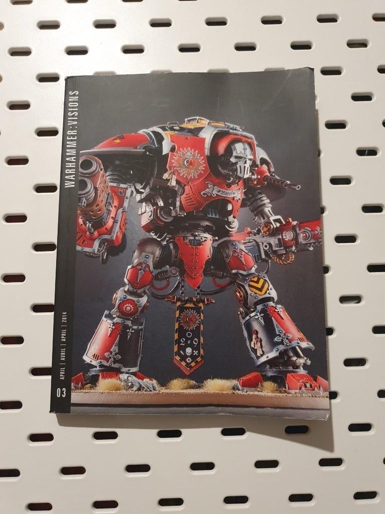 Warhammer Visions, Boeken, Verzenden