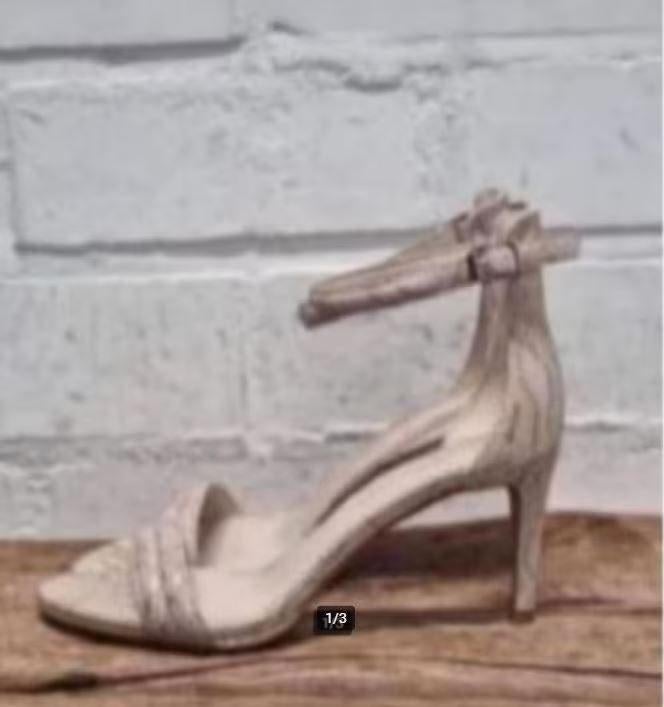 Kenneth Cole - Prachtige leren sandalen maat 37 - Nieuw €150, Pumps, Beige, Kenneth Cole, Nieuw