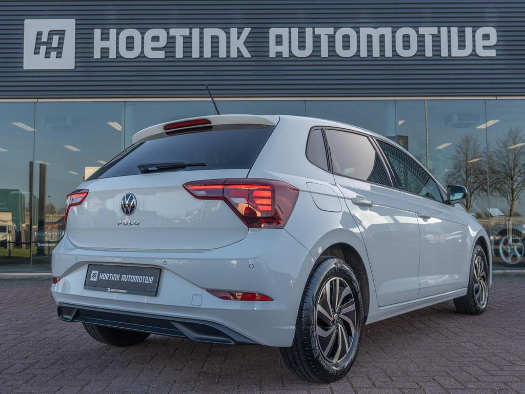 Volkswagen Polo 1.0 TSI Life Edition | Camera | ACC | Apple, Auto's, Voorwielaandrijving, Stof, Wit, Origineel Nederlands