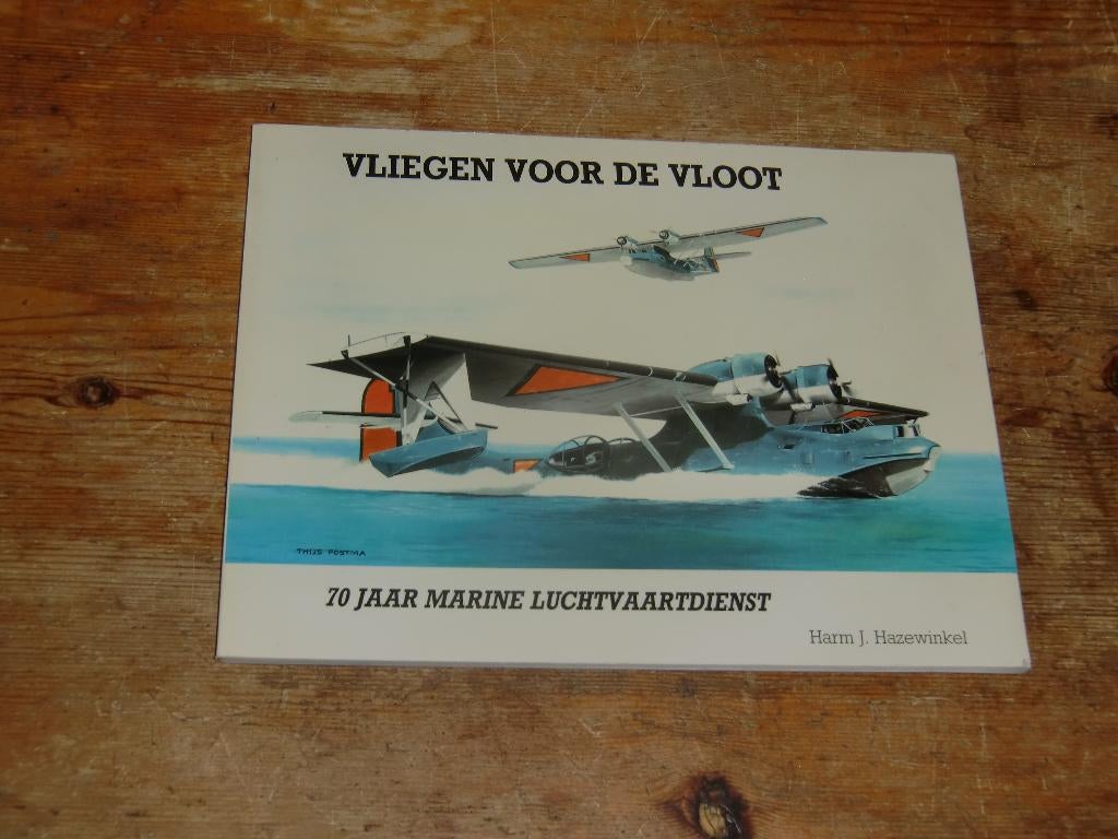 70 jaar Marine Luchtvaartdienst (MLD) Vliegen voor de vloot, Verzamelen, Ophalen of Verzenden, Zo goed als nieuw, Boek of Tijdschrift