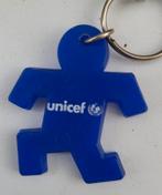 Unicef Sleutelhanger - Blauw Figuurtje, Ophalen of Verzenden, Gebruikt, Knuffel of Figuurtje