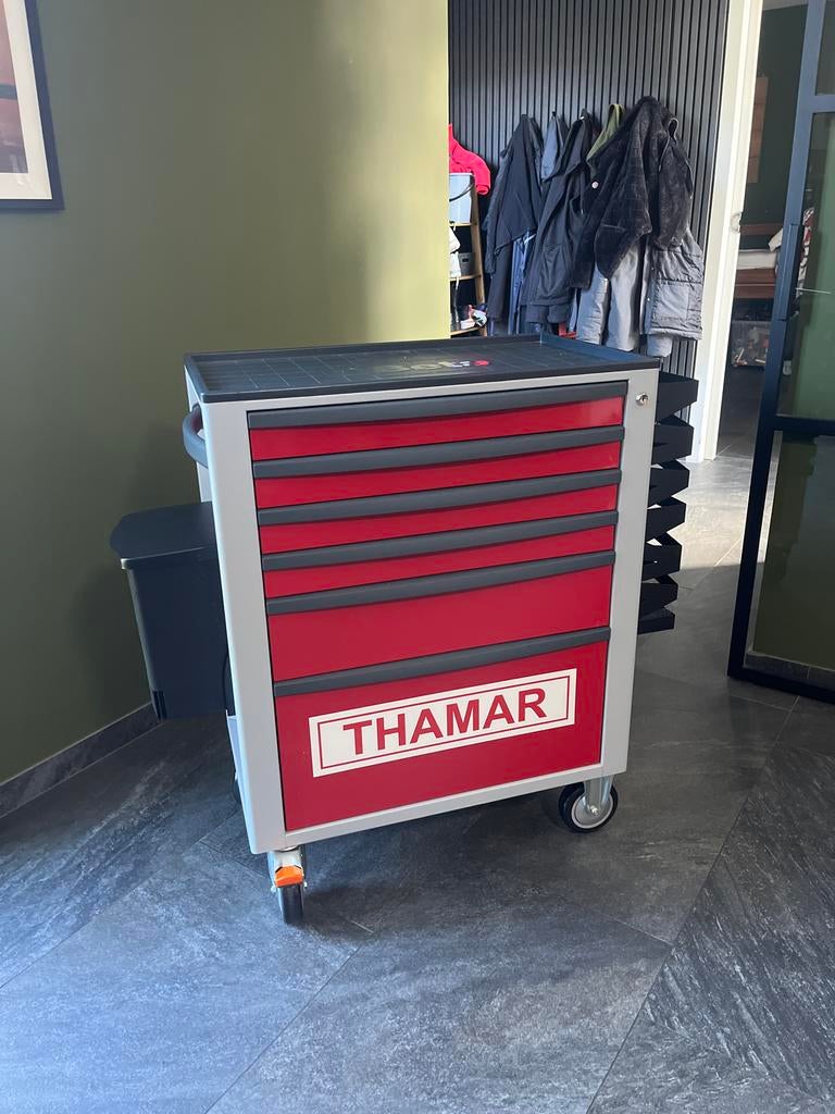 BETA Gereedschapskar met 6 laden en zijvakken, Ophalen of Verzenden, Zo goed als nieuw