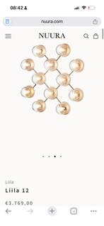 Nuura Liila 12 luxury Deens design wandlamp, Huis en Inrichting, Lampen | Hanglampen, Ophalen of Verzenden, Zo goed als nieuw