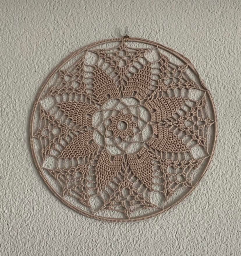 Handgemaakte mandala 30 cm, Ophalen of Verzenden, Nieuw