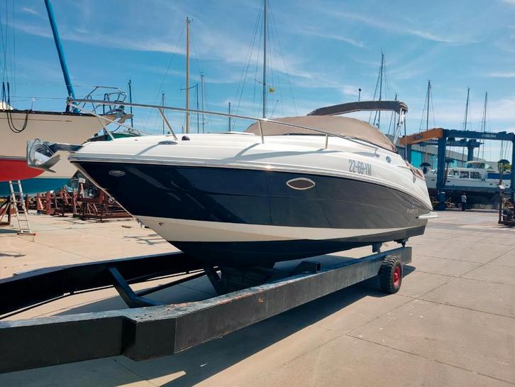Te Koop: Mooie speedboot Rinker Atlantic 230 cuddy, Watersport en Boten, Speedboten, Gebruikt, 6 meter of meer, Benzine, 200 pk of meer