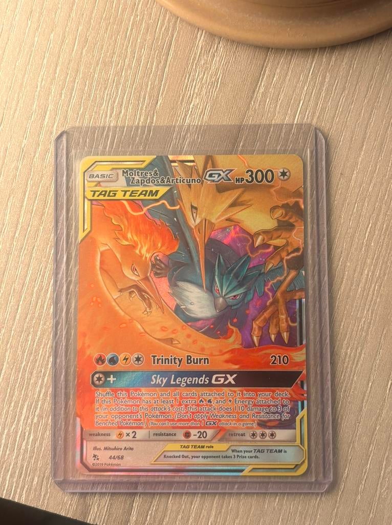 Moltes & Zapdos & Articuno, Hobby en Vrije tijd, Verzamelkaartspellen | Pokémon, Ophalen of Verzenden, Zo goed als nieuw