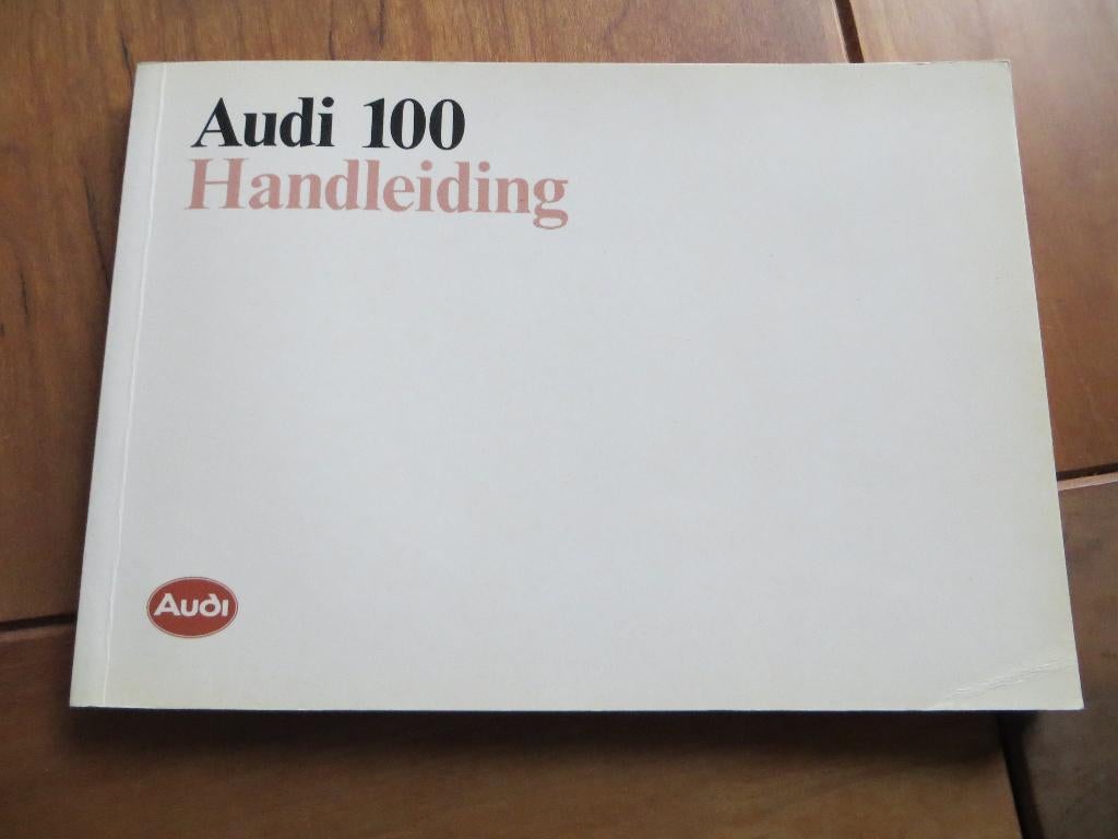 Instructieboek Audi 100, Audi 100 Quattro, Audi 100 Avant 87, Auto diversen, Handleidingen en Instructieboekjes, Ophalen of Verzenden