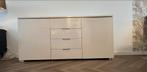 Modern Hoogglans Wit Dressoir met Lades en Deuren, Gebruikt, 150 tot 200 cm, Met lade(s), 25 tot 50 cm