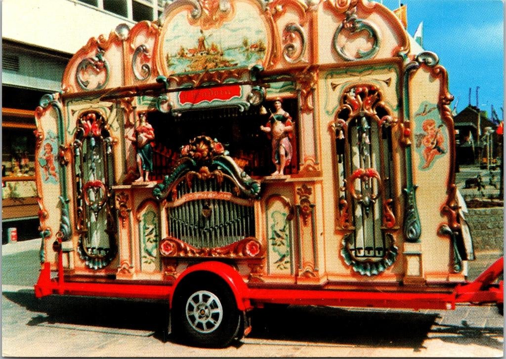 Draaiorgel De Teadora - Rotterdam, Verzamelen, Verzenden, 1960 tot 1980, Ongelopen, Zuid-Holland