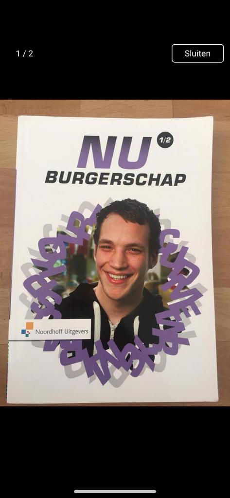 Nu burgerschap nieuw, Boeken, Ophalen of Verzenden, Alpha, Nieuw, MBO