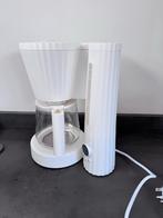 Alessi Plissé filter koffiezetapparaat - Wit, Ophalen, Afneembaar waterreservoir, Koffiemachine, Gemalen koffie