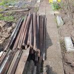 Hardhout, palen, planken, azobé, Tuin en Terras, Palen, Balken en Planken, Ophalen, Palen, Hardhout