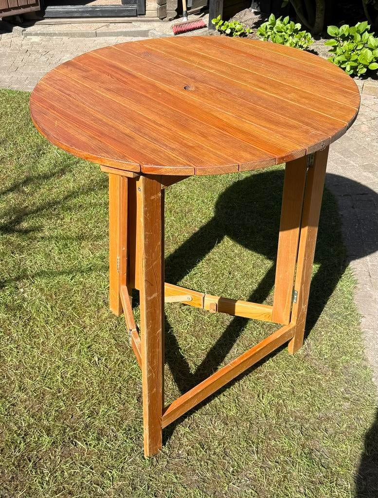 Sta tafel, Ophalen, Gebruikt