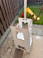 Houten leertoren - Montessori keukenhulp voor kinderen, Kinderen en Baby's, Kinderstoelen, Ophalen, Gebruikt, Overige typen