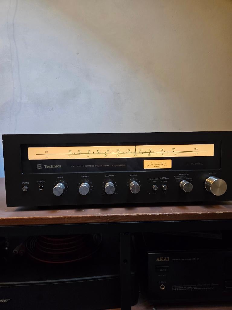 Technics SA-5070K receiver 1978, Gebruikt, Ophalen, Overige merken, Minder dan 60 watt