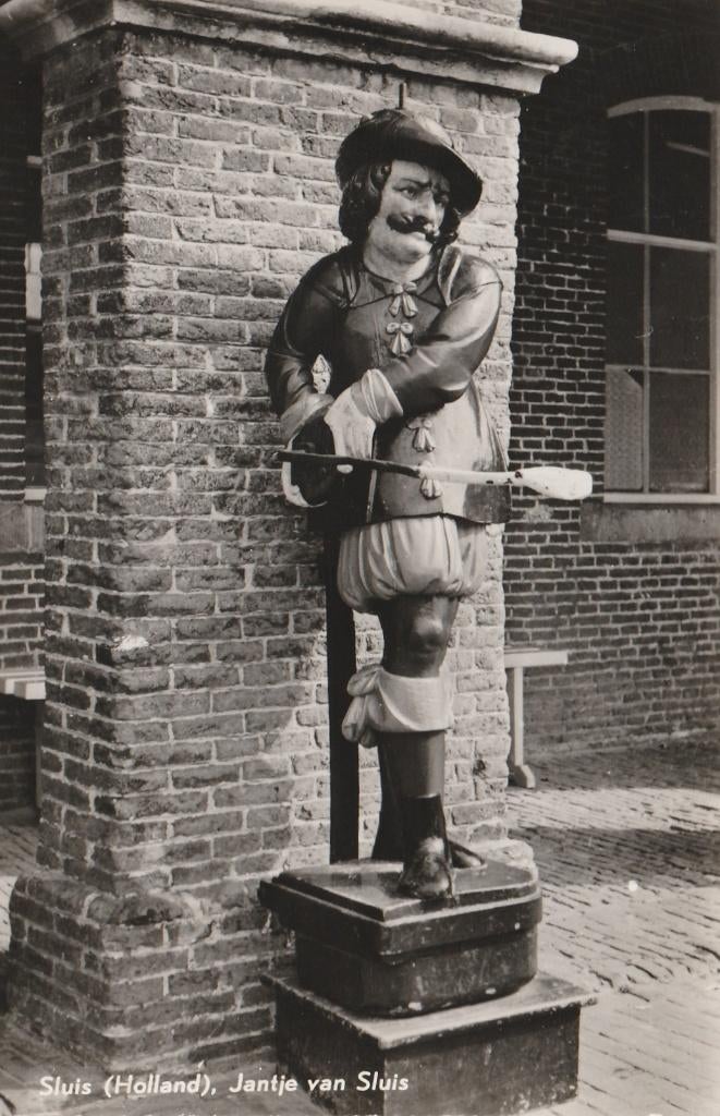 SLUIS Jantje van Sluis, Verzenden, 1960 tot 1980, Ongelopen, Zeeland