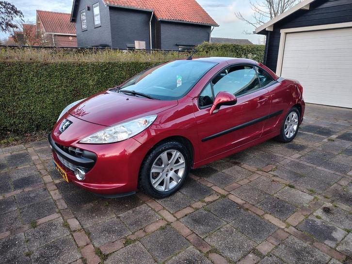 Peugeot 207 1.6 16V CC 88KW 2007 Rood LPG G3, Auto's, Peugeot, Particulier, ABS, Airbags, Airconditioning, Boordcomputer, Centrale vergrendeling