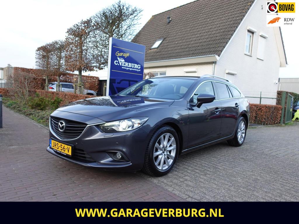 Mazda 6 Sportbreak 2.0 HP TS+ (Navi,Cruise,Xenon,Stoelverwar, Auto's, Stof, Gebruikt, 4 cilinders, 6 sportbreak
