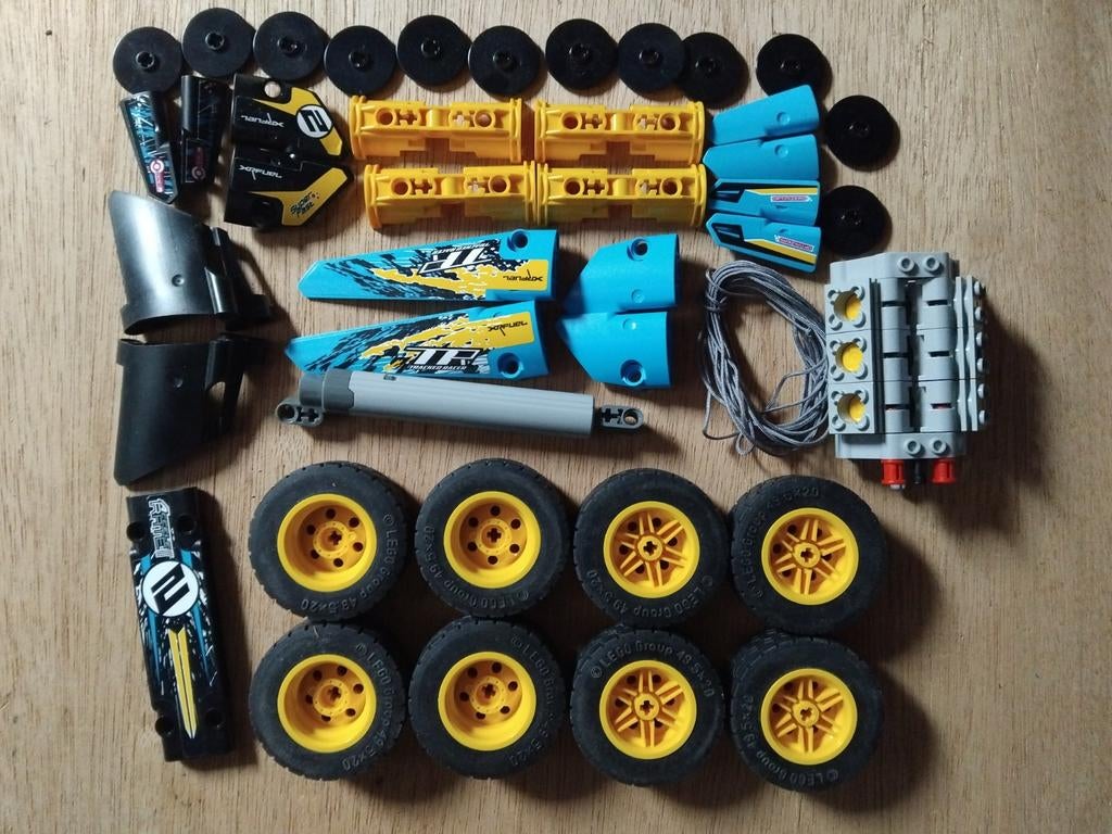 Technic lego onderdelen, Lego, Ophalen of Verzenden, Zo goed als nieuw, Losse stenen