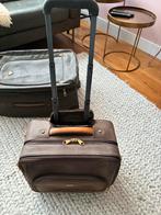 Reistas met laptopvak en wieltjes Jump, Ophalen, Gebruikt, Bruin, Minder dan 40 cm