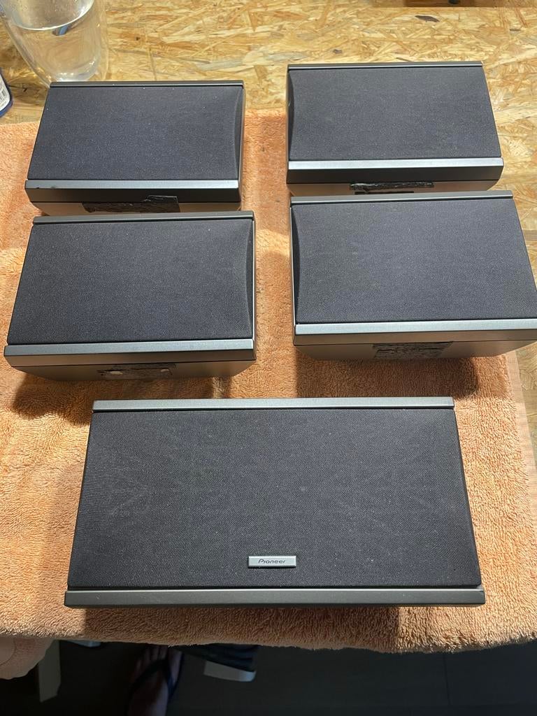 Pioneer S-DV55BT-K Centerspeakers (5 stuks), Overige merken, Gebruikt, Ophalen of Verzenden, Center speaker