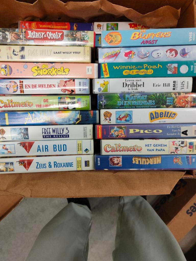 Videoband, Alle leeftijden, Ophalen, Gebruikt, Overige typen