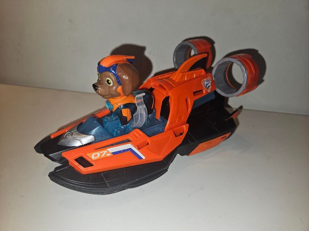 * paw patrol de mighty film Zuma ( zonder licht en geluid ), Kinderen en Baby's, Speelgoed | Actiefiguren, Ophalen of Verzenden