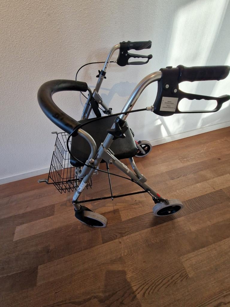 Rollator Elephantje ELR002 zitje beugel mandje ZGAN, Ophalen of Verzenden, Lichtgewicht