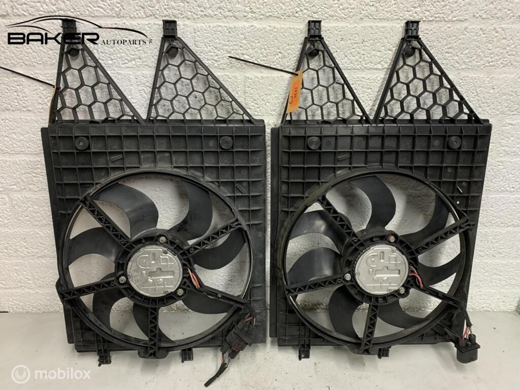 Koelventilator Seat Ibiza 6J ('08-'17) 6R0121207Q, Gebruikt, Ophalen of Verzenden, Seat, Seat