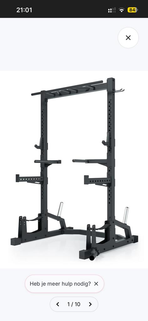 ATLETICA R7 half squat rack, Ophalen, Nieuw, Benen, Overige typen