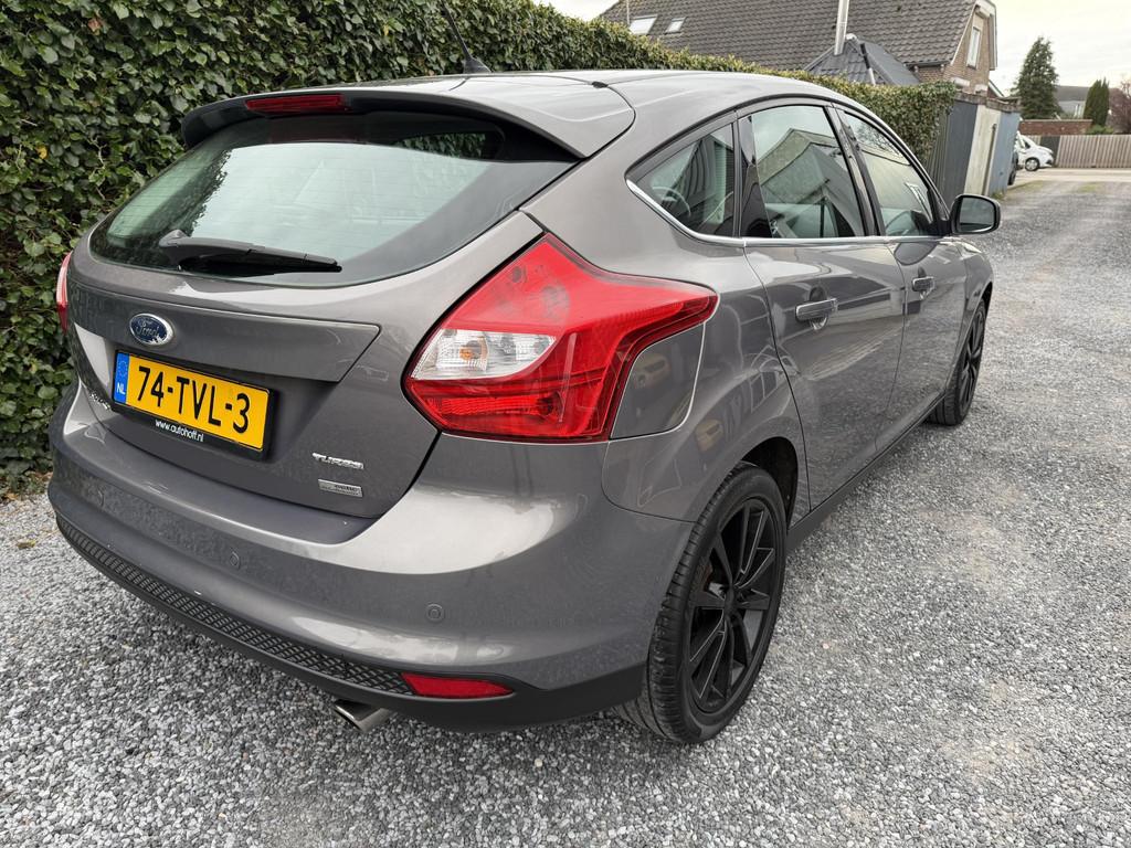 Ford Focus 1.6 EcoBoost Lease Titanium | Navi | Autom. Airco, Auto's, Stof, Gebruikt, 4 cilinders, Handgeschakeld