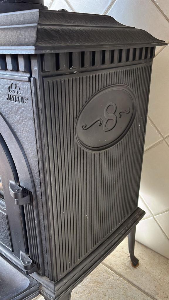 Jotul F8 TD Houtkachel - Klassieke Vrijstaande Kachel, Ophalen, Gebruikt, Houtkachel, Vrijstaand