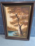 Heel mooi schilderij breed 82 hoogte 110, Ophalen of Verzenden