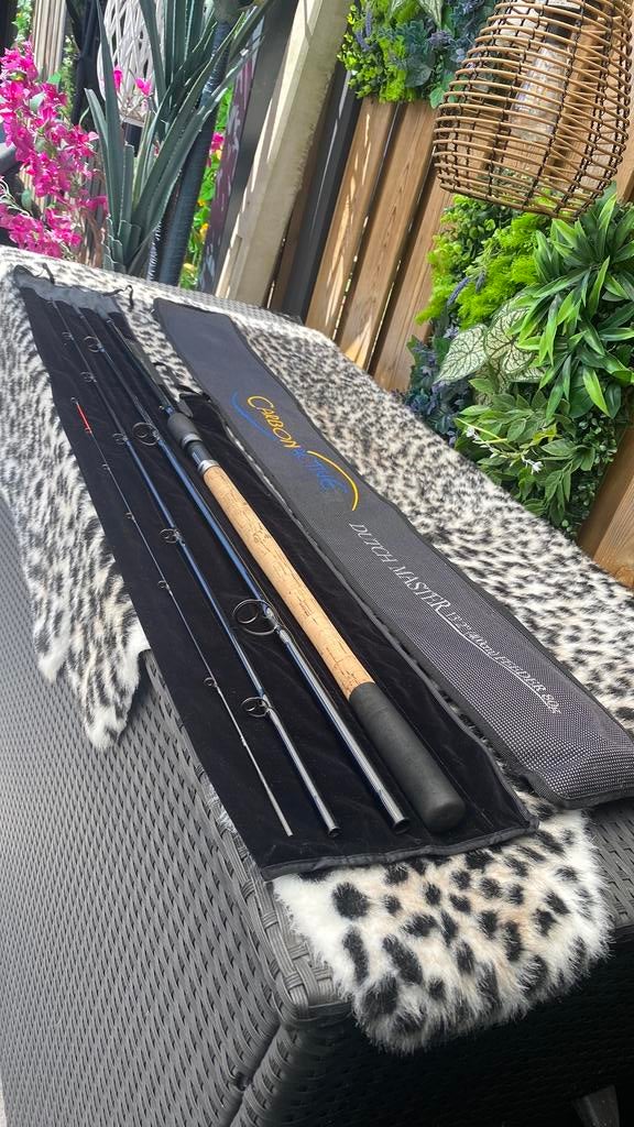 Shimano Dutchmaster 13’2 400 cm feeder 80 gram, Ophalen of Verzenden, Zo goed als nieuw, Werphengel