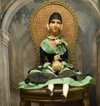 Oude Franse  Sofadoll "Uit Aletta's Tijd", Antiek en Kunst, Ophalen of Verzenden