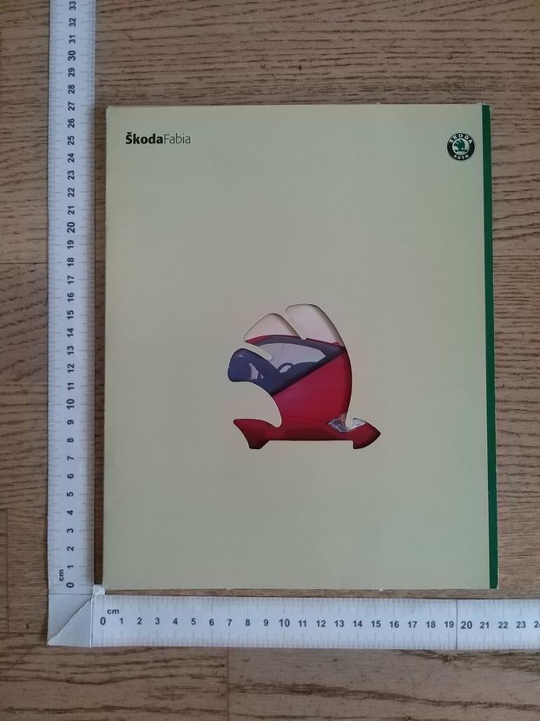 Skoda Fabia brochure 2000, Ophalen of Verzenden, Gelezen, Overige merken