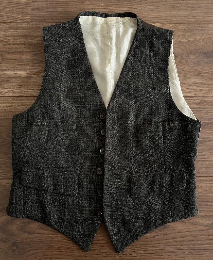Gilet jaren 30/40 - Small/Extra Small, Ophalen of Verzenden, Zo goed als nieuw, Maat 36 (S), Jasje