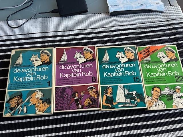 De Avonturen van Kapitein Rob, Complete serie of reeks, Pieter Kuhn, Ophalen, Gelezen