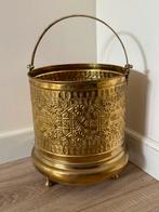 Marokkaanse Hammam Emmer - Messing met Handgreep, Huis en Inrichting, Emmers, Ophalen of Verzenden, Nieuw, Overige materialen