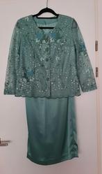 Kebaya Indonesische set, maat M, Maat 38/40 (M), Ophalen of Verzenden, Zo goed als nieuw, Groen