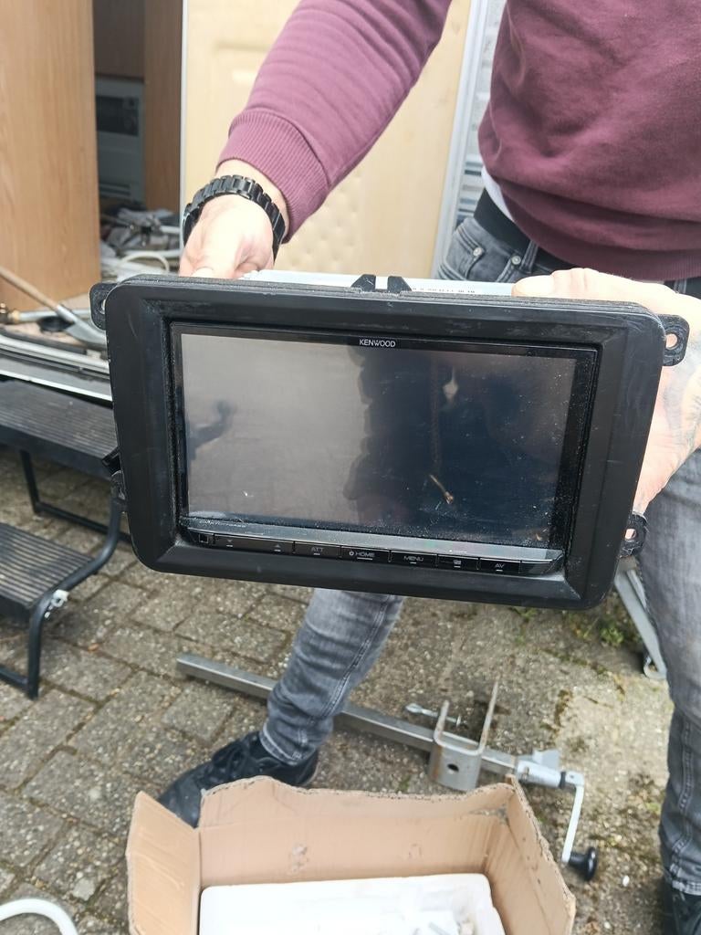 Kenwood touchscreen radio – Apple CarPlay, Bluetooth, DAB+, Auto diversen, Ophalen of Verzenden, Zo goed als nieuw