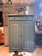 Meidenkast olijfgoen, Huis en Inrichting, Ophalen, Zo goed als nieuw