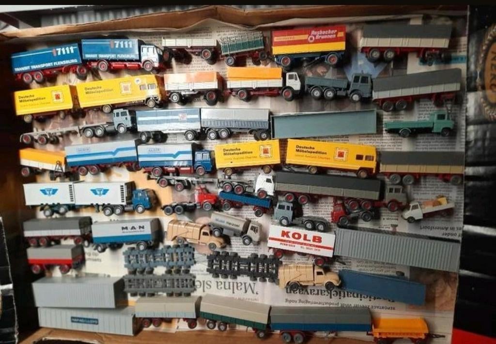 Partij wiking, rond de 184 stuks. Doe reeel bod, Hobby en Vrije tijd, Modelauto's | 1:87, Ophalen, Gebruikt, Wiking