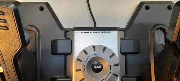 Flight Simulator Set - Yoke, Throttle, Rudder - Compleet, Computers en Software, Joysticks, Gebruikt, Ophalen of Verzenden