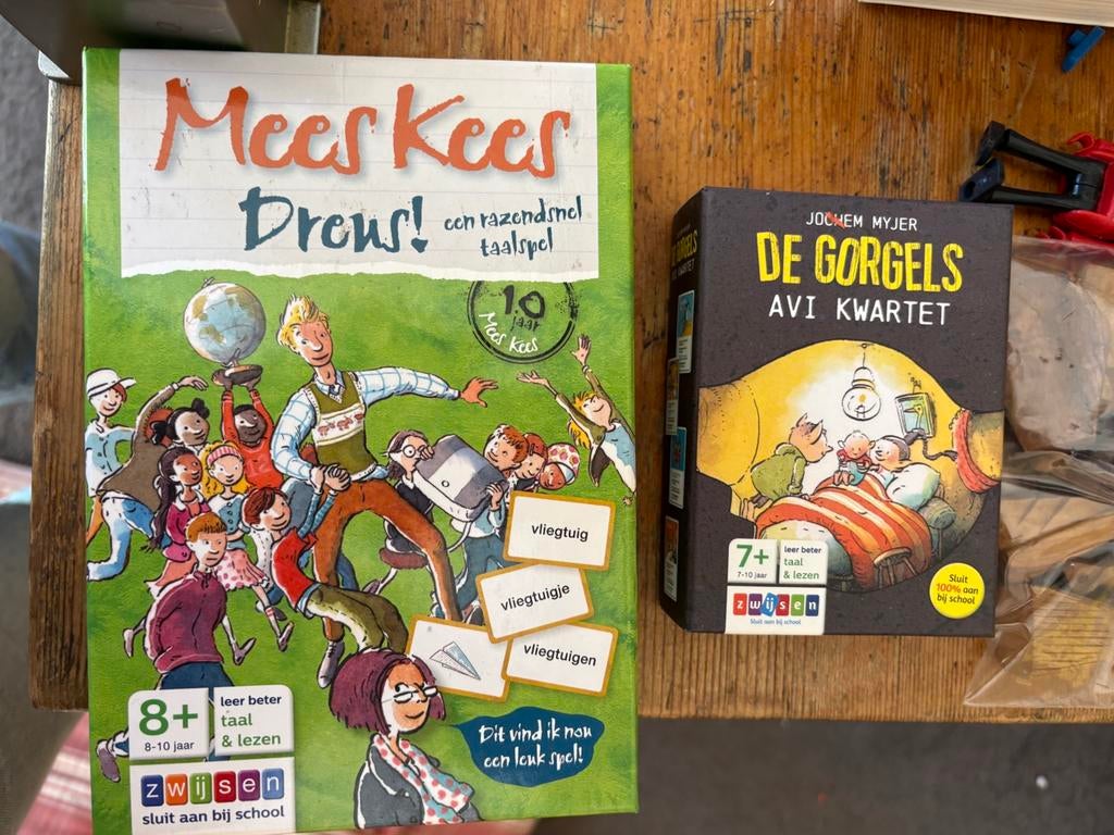 Mees kees en gorgels spellen, Kinderen en Baby's, Speelgoed | Educatief en Creatief, Ophalen of Verzenden, Zo goed als nieuw